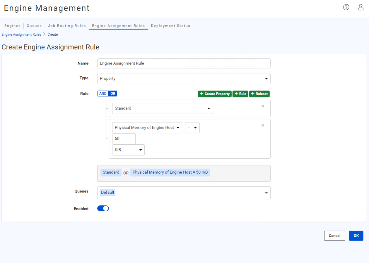 Engine assignments in FME Server